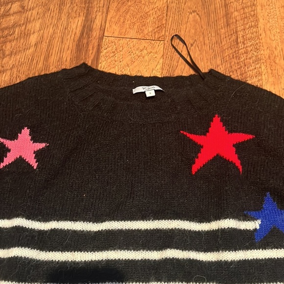 Rails Woman’s Perci Black Stripe Multi Sweater Size S - Picture 2 of 5